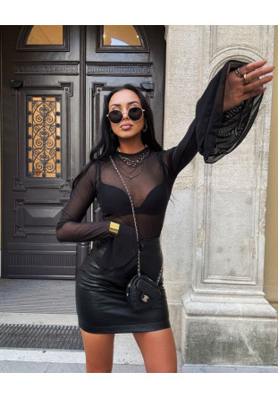 Bluzka siateczka z dzwonkami LaMilla