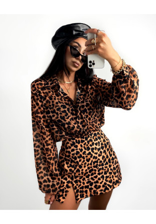 Koszula w panterkę LaMilla