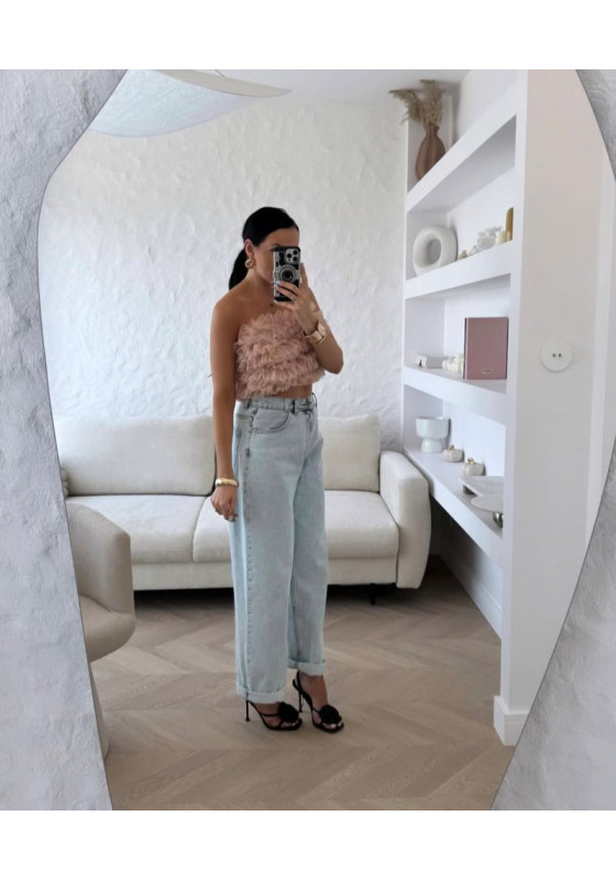 Top bluzka z falbanką LaMilla