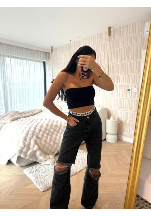 Jeansy z dziurami LaMilla