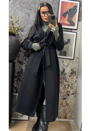 Płaszcz czarny EDAN